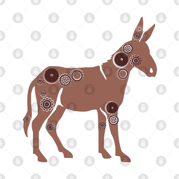 The wonky mechanical donkey by Smriti_artwork