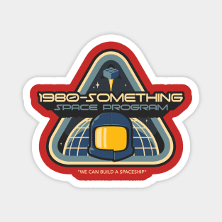 1980-Something Space Program Magnet