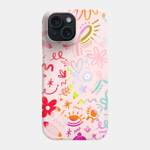 DOODLELICIOUS Phone Case by AS.PAINTINGS