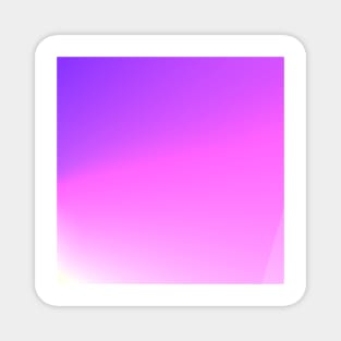 PINK PURPLE GRADIENT ILLUSTRATION Magnet