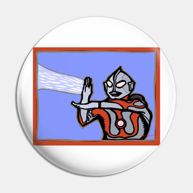 Ultraman Pin by JSnipe