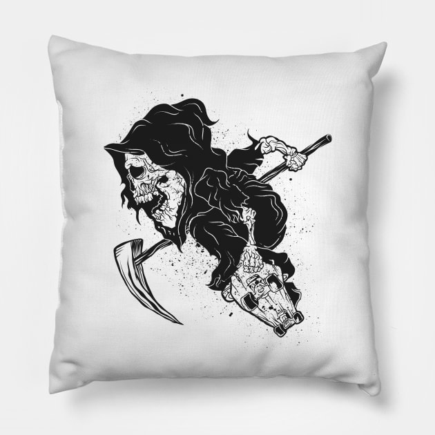 death ride Pillow by audi