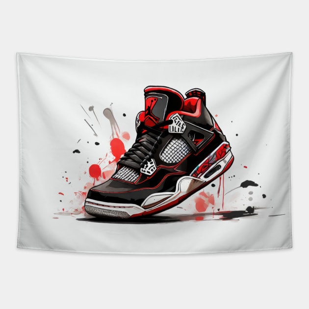 AJ 4 Tapestry by Buff Geeks Art