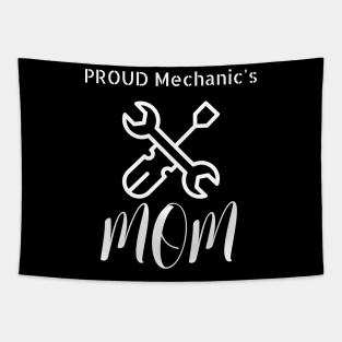 Proud Mechanic's Mom Tapestry