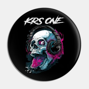 KRS-ONE RAPPER Pin