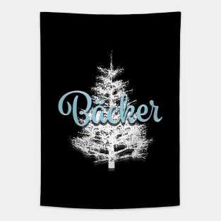 Bäcker - German for Baker Tapestry