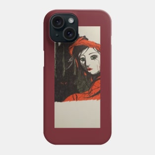 Who's that I see walking in these woods? Phone Case