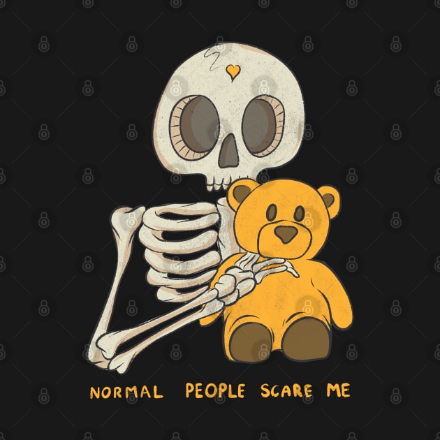 Normal people scare me by Jess Adams