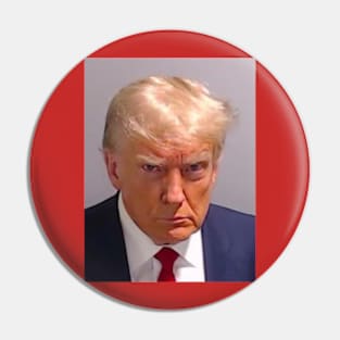 Donald Trump Mug Shot Official Pin