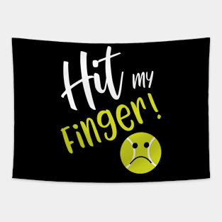 Hit My Finger Tapestry