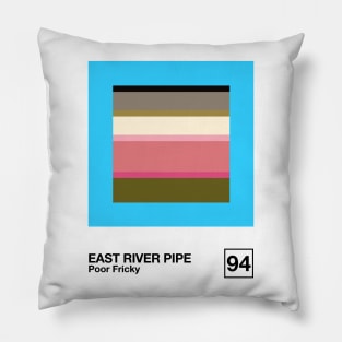 Poor Fricky / Minimalist Style Graphic Artwork Design Pillow