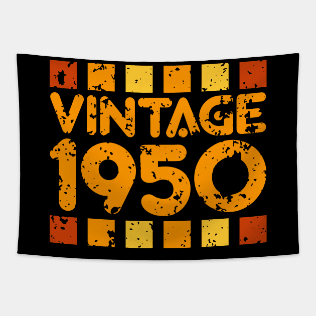 Vintage 1950 Tapestry by colorsplash