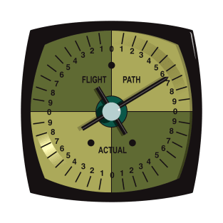 Flight Path gauge from TV series 'UFO' T-Shirt