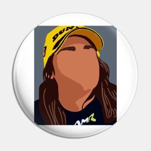 W-series champion Jamie Chadwick design Pin