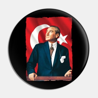 Atatürk and Flag Pin