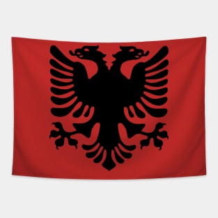 Black eagle Albania Tapestry