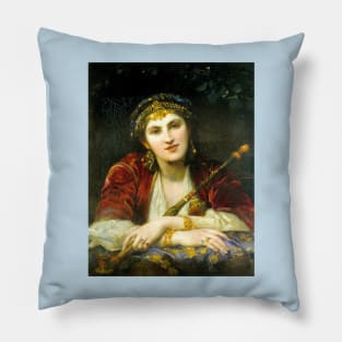 La Belle Orientale - Charles Muller Pillow