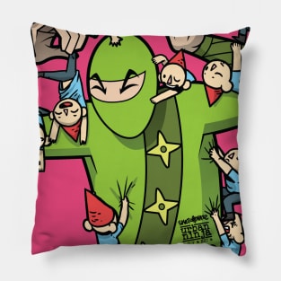 Annoyed Ninja Pillow