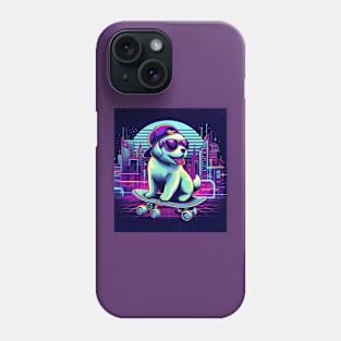 Dog Skateboarding Phone Case