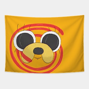 Adventure Time - Jake the Dog Makeup Tapestry