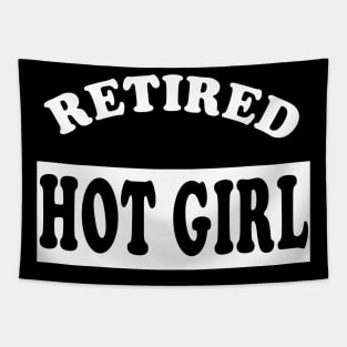 retired hot girl Tapestry