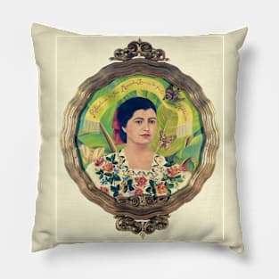 Portrait of Marucha Lavin by Frida Kahlo Pillow