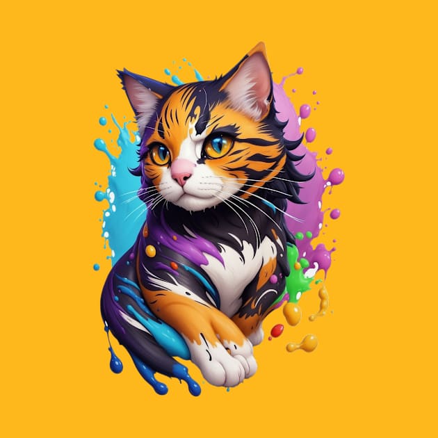 Gatito Art by w.d.roswell