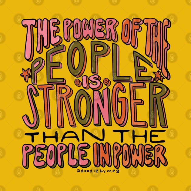 The Power of the People by Doodle by Meg