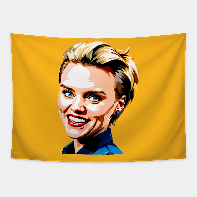 Kate McKinnon Tapestry by Sobalvarro