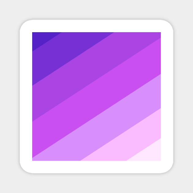 Purple Color Gradient Magnet by Dturner29