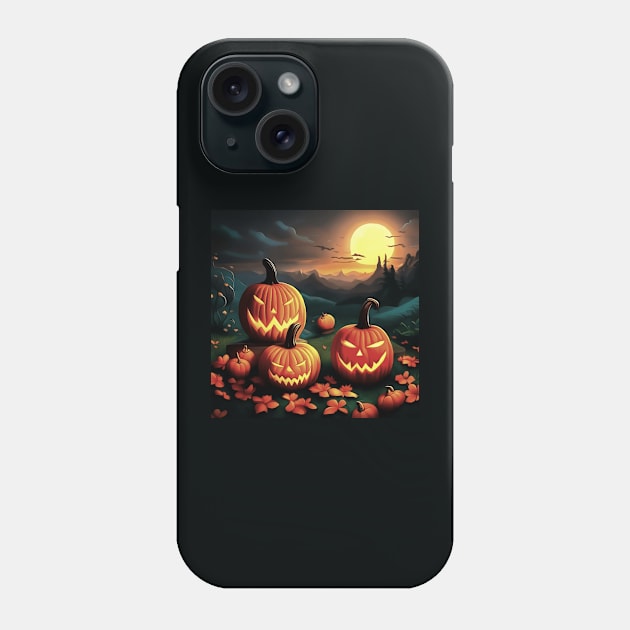 Jackolantern Halloween Phone Case by taiche