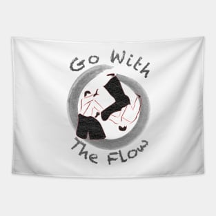 Aikido - Go With The Flow Tapestry