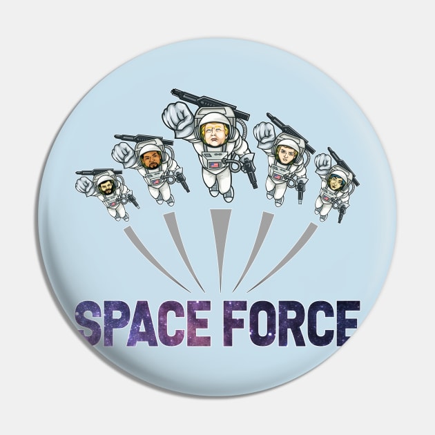 Space Force Pin by HeeHeeTees