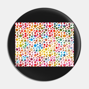 Colored balls pattern design Pin