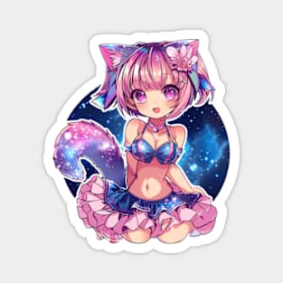 Anime catgirl Magnet