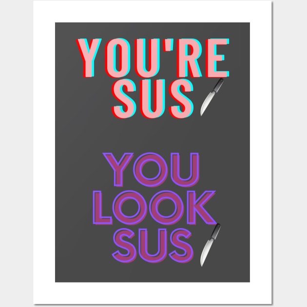 Youre Sus Emoji | Sticker