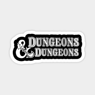 Dungeons and Dungeons Magnet