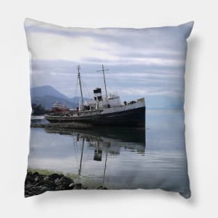 Abandoned at Ushuaia, the worlds end Pillow