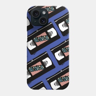 Cassette pattern Phone Case