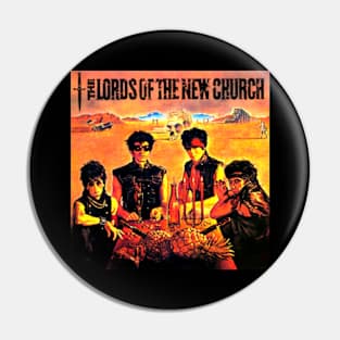 The Lords of the New Church 1982 Punk New Wave Throwback Pin