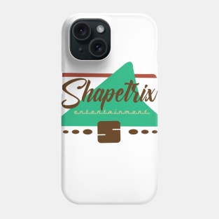 50's Shapetrix Logo - green arrow Phone Case