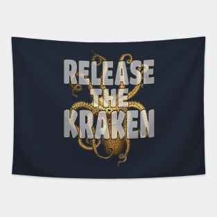 Release The Kraken Tapestry