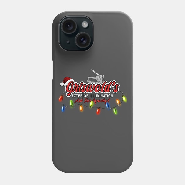 Griswold's Exterior Illumination Phone Case by kevfla