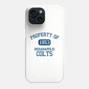 Property of Indianapolis Colts Phone Case