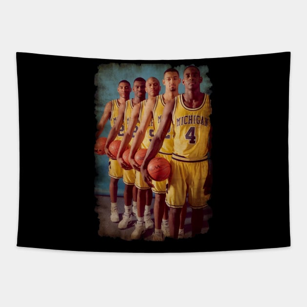 Fab Five Vintage Tapestry by makalahpening