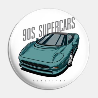 90s supercars - xj220 Pin