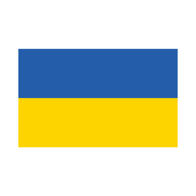 Ukraine Flag by designseventy