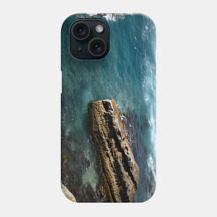 Pacific Ocean Shore At Providential Point Lookout NSW Phone Case