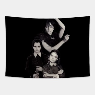 Wenesday Addams Tapestry