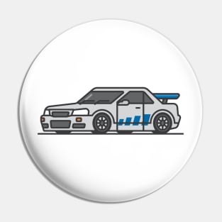 Car Series - Nissan Skyline GT-R (R34) Pin